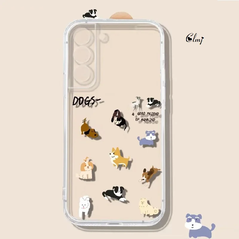 Clmj Cute Dog Cat Rabbit Phone Case For Samsung Galaxy A52 A12 A31 S21 Plus S22 Ultra S23 S20 FE Note 20 Ultra Silicone Cover
Clmj Cute Dog Cat Rabbit Phone Case For Samsung Galaxy A52 A12 A31 S21 Plus S22 Ultra S23 S20 FE Note 20 Ultra Silicone Cover