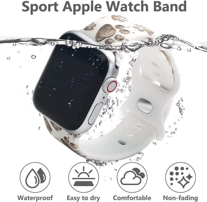 Silicone Strap for Apple Watch Band 40mm 41mm 38mm Cartoon Animals Sport Rubber Watchband Bracelet IWatch Serie 7 3 4 5 6 Se
Silicone Strap for Apple Watch Band 40mm 41mm 38mm Cartoon Animals Sport Rubber Watchband Bracelet IWatch Serie 7 3 4 5 6 Se
