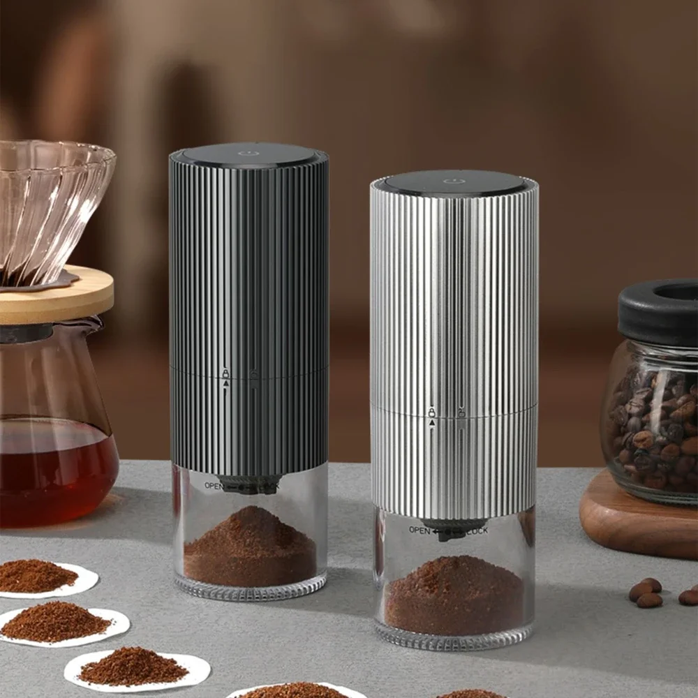 Rechargeable Portable Touch Screen Stainless Steel Bean Grinder Electric Coffee Grinder Ceramic Grinding Core for Home Travel
Rechargeable Portable Touch Screen Stainless Steel Bean Grinder Electric Coffee Grinder Ceramic Grinding Core for Home Travel