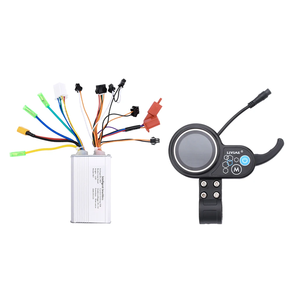 Brand New Controller E-Scooter Controller Wiring Identification Diagrams 6pin Aluminum Alloy Display Control Panel
Brand New Controller E-Scooter Controller Wiring Identification Diagrams 6pin Aluminum Alloy Display Control Panel