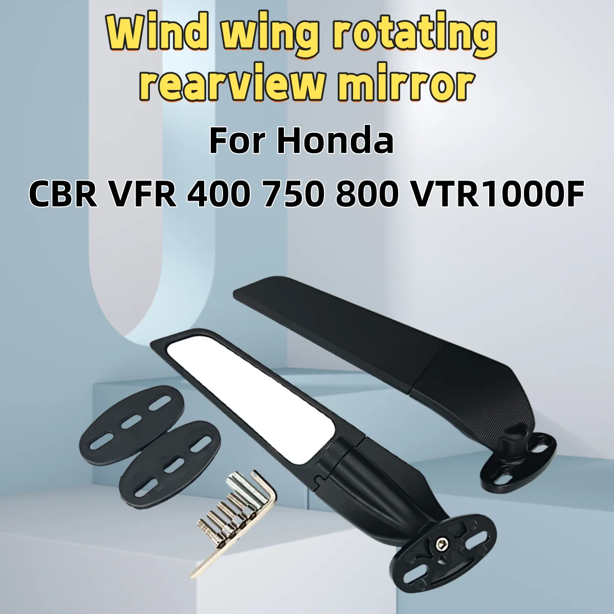 Для Honda CBR VFR 400 750 800 VTR1000F зеркало для мотоцикла модифицированное ветрокрыло
