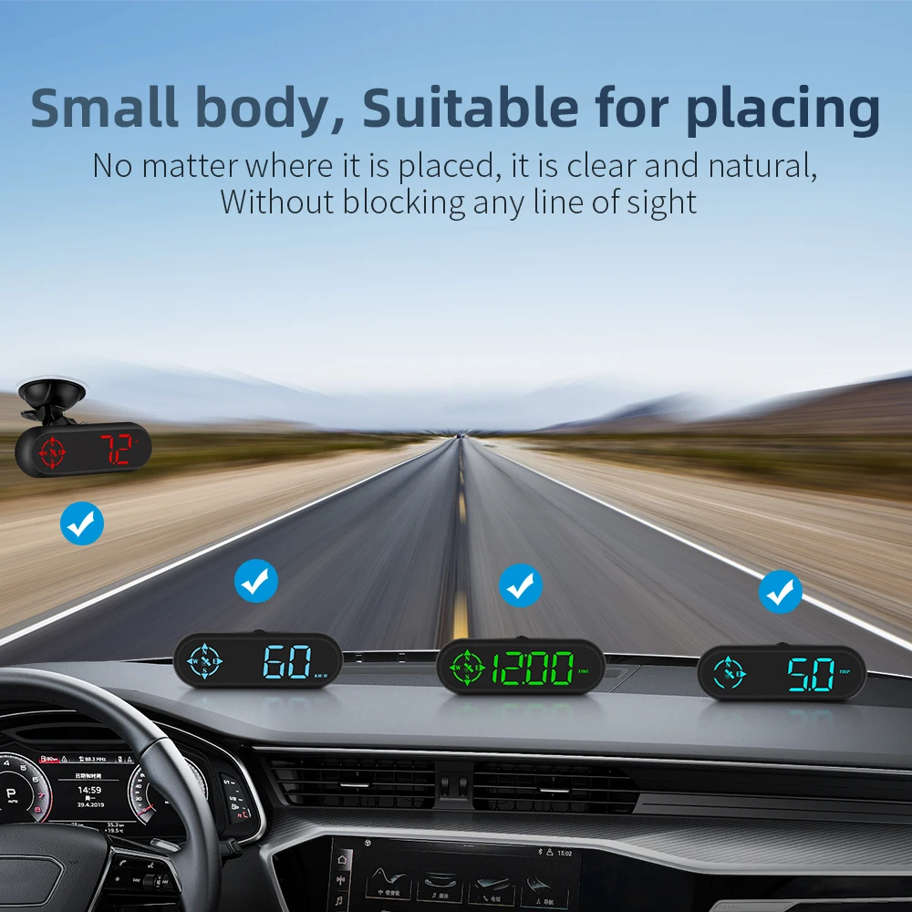 Brand New Universal G9 GPS Speedometer LED Auto HUD Head-Up Display On-board Computer Car Build-in Safe Driving 
Brand New Universal G9 GPS Speedometer LED Auto HUD Head-Up Display On-board Computer Car Build-in Safe Driving