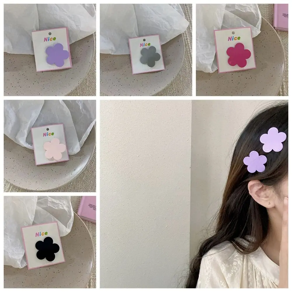 Candy Color Flower Bb Clips Sweet Metal Painting Ins Style Hairpins for Children Party
Candy Color Flower Bb Clips Sweet Metal Painting Ins Style Hairpins for Children Party