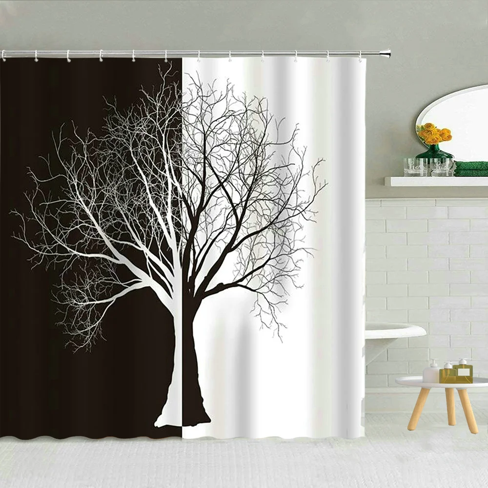 Green Leaves Shower Curtains Creative Tree Bathroom Hooks Curtain Waterproof Fabric Home Decor Cheap Nordic Hand Drawn Abstract
Green Leaves Shower Curtains Creative Tree Bathroom Hooks Curtain Waterproof Fabric Home Decor Cheap Nordic Hand Drawn Abstract