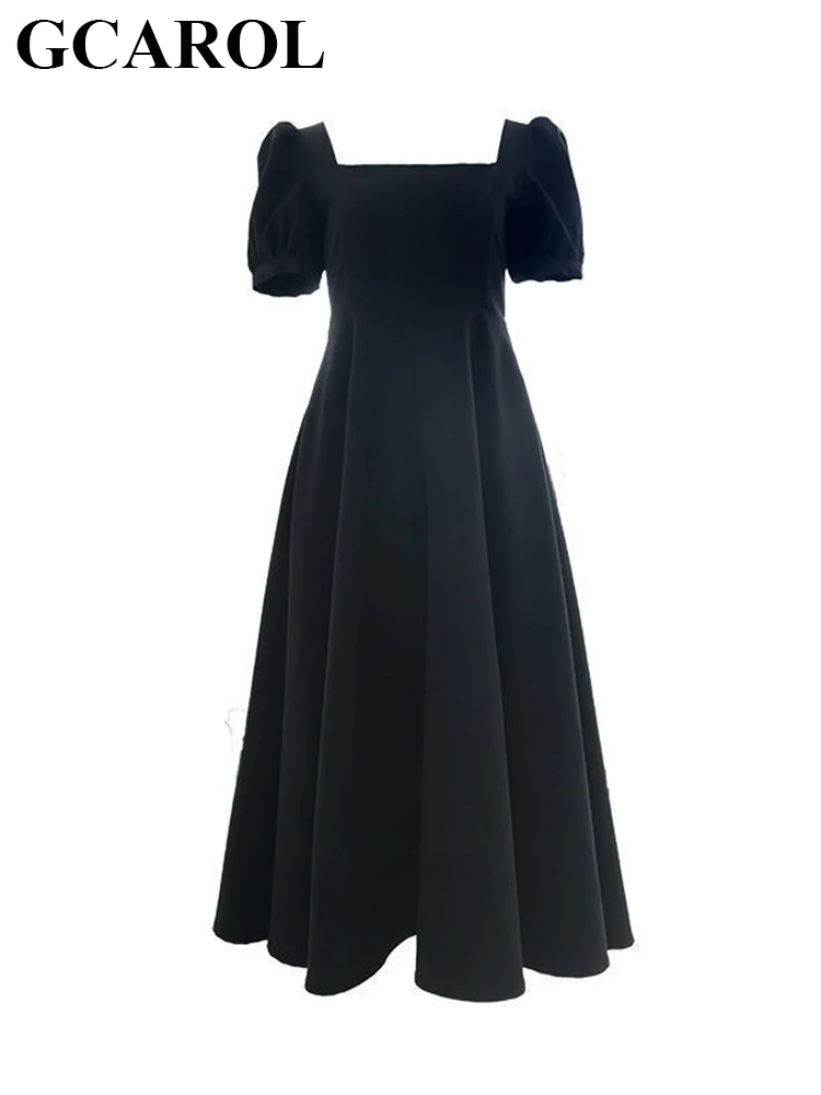 GCAROL летнее женское платье трапециевидной формы с квадратным воротником в стиле Хепберн, винтажное элегантное модное Плиссированное длинно...
GCAROL летнее женское платье трапециевидной формы с квадратным воротником в стиле Хепберн, винтажное элегантное модное Плиссированное длинно...