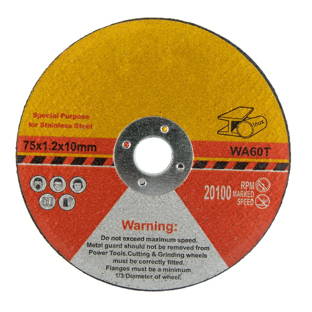 8pcs 75mm Circular Resin Saw Blade Grinding Wheel Ultra-thin Cutting Disc For Angle Grinder Wood Steel Stone Cutting Power Tool
8pcs 75mm Circular Resin Saw Blade Grinding Wheel Ultra-thin Cutting Disc For Angle Grinder Wood Steel Stone Cutting Power Tool