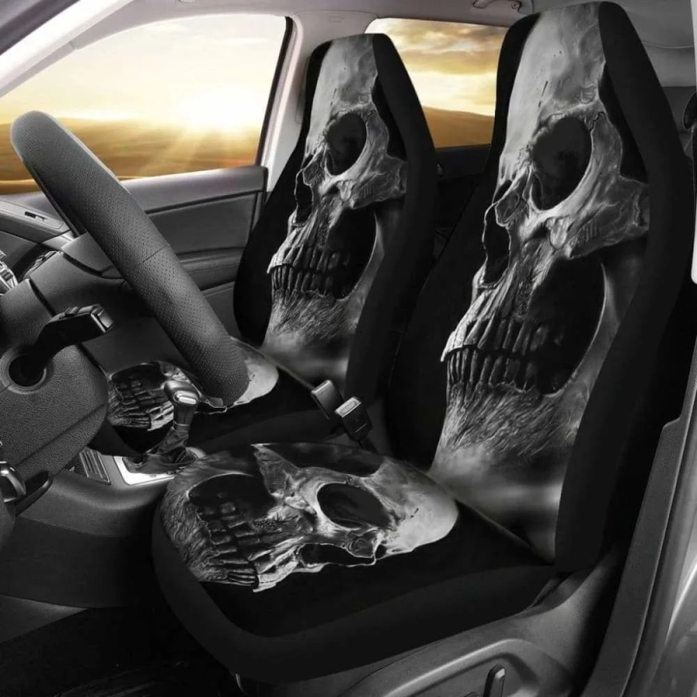 Set Of 2 Pcs Awesome Skull Car Seat Covers,Pack of 2 Universal Front Seat Protective Cover
Set Of 2 Pcs Awesome Skull Car Seat Covers,Pack of 2 Universal Front Seat Protective Cover