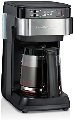 with Alexa Smart Coffee Maker, Programmable, 12 Cup Capacity, Black and Stainless Steel (49350R) \u2013 A Certified for Humans D
with Alexa Smart Coffee Maker, Programmable, 12 Cup Capacity, Black and Stainless Steel (49350R) \u2013 A Certified for Humans D