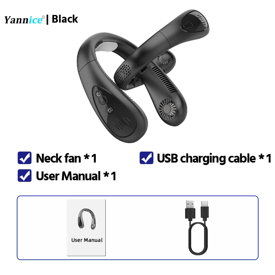 Автомобильный вентилятор Yannice, подвесной на шею, 5000 мАч, USB перезаряжаемый, бесшумный, светодиодный, с цифровым дисплеем, электрический вентилятор, портативный летний воздухоохладитель без лезвия
Автомобильный вентилятор Yannice, подвесной на шею, 5000 мАч, USB перезаряжаемый, бесшумный, светодиодный, с цифровым дисплеем, электрический вентилятор, портативный летний воздухоохладитель без лезвия
