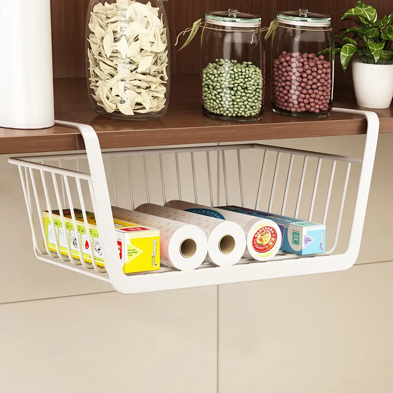 Steel Metal Wire Rack Hanging Storage Basket Under Cabinet Wardrobe Space Saver Kitchen Organizer Shelf
Steel Metal Wire Rack Hanging Storage Basket Under Cabinet Wardrobe Space Saver Kitchen Organizer Shelf