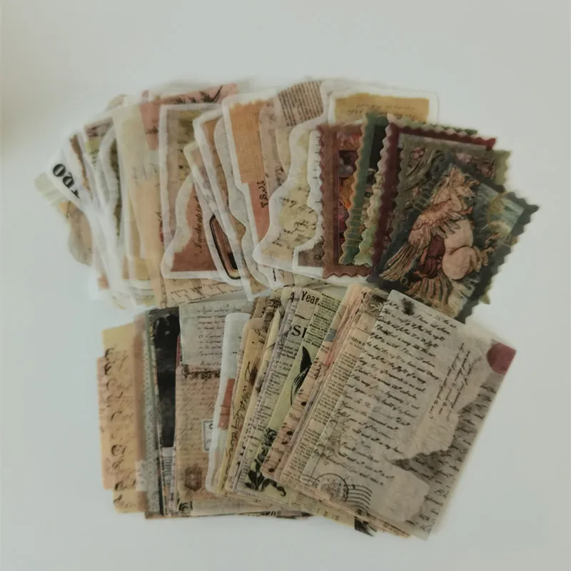 100 Pcs Washi Paper Stamp Decorative Material paper Sticker Scrapbooking Label Diary Stationery Album Vintage Journal Planner
100 Pcs Washi Paper Stamp Decorative Material paper Sticker Scrapbooking Label Diary Stationery Album Vintage Journal Planner
