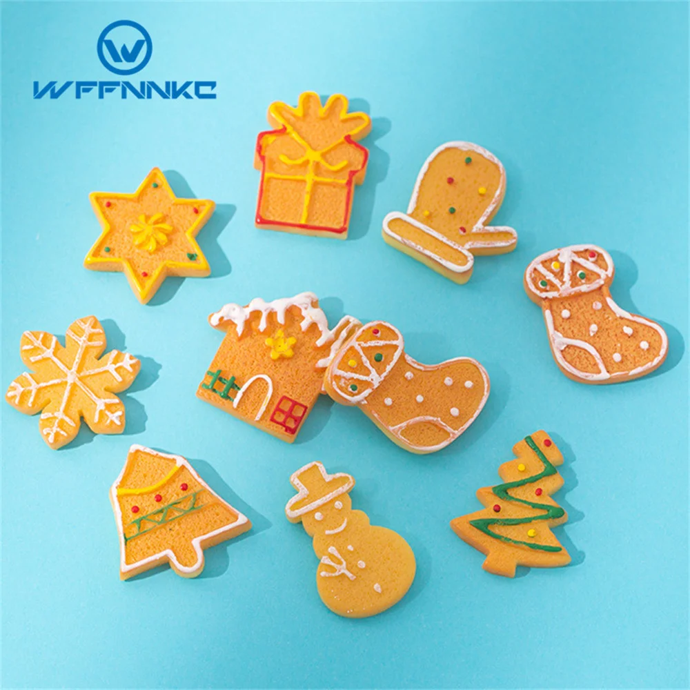 WFFNNKC 20Pcs Simulation Resin Biscuit Christmas Series Patch Hairpin Jewelry Decor Materials Water Cup Phone Case DIY Accessory
WFFNNKC 20Pcs Simulation Resin Biscuit Christmas Series Patch Hairpin Jewelry Decor Materials Water Cup Phone Case DIY Accessory