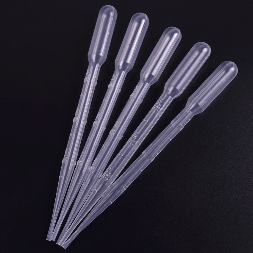 100PCS 3ML Disposable Plastic Eye Dropper Transfer Graduated Pipettes Office Lab Experiment Supplies
100PCS 3ML Disposable Plastic Eye Dropper Transfer Graduated Pipettes Office Lab Experiment Supplies