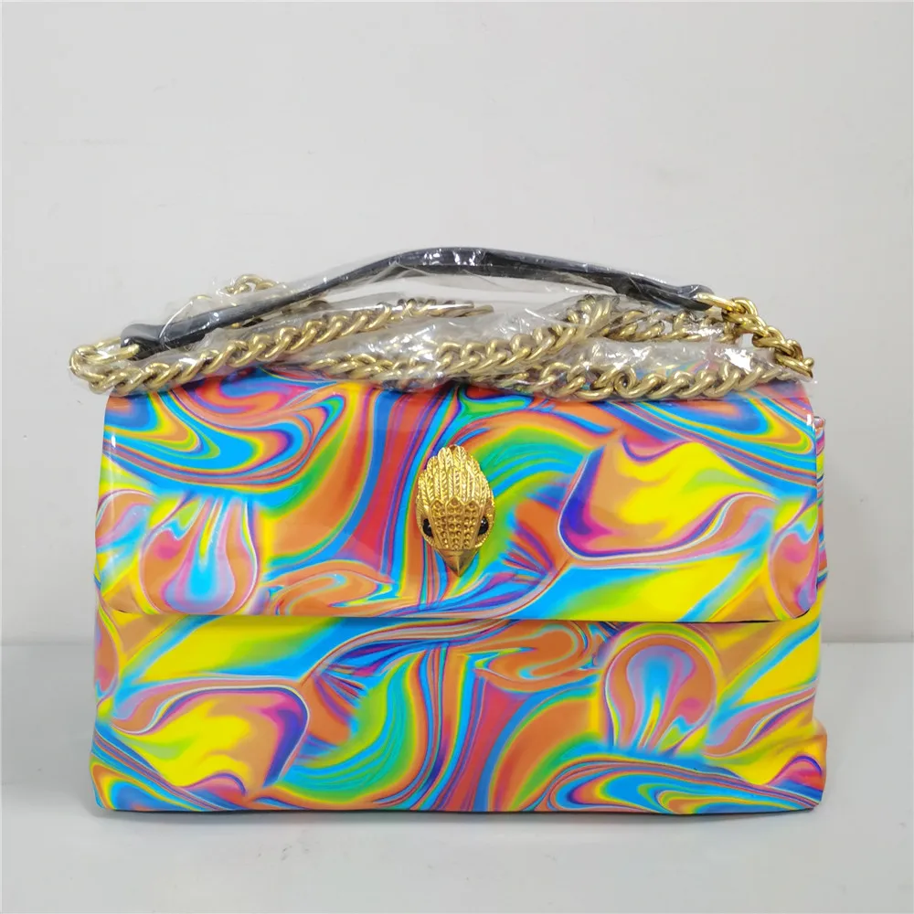 2023 New Arrival Colorful Painted Women Handbag Graffiti Rainbow Metal Eagle Lock Crossbody Shoulder Bag Luxury Designer Purses
2023 New Arrival Colorful Painted Women Handbag Graffiti Rainbow Metal Eagle Lock Crossbody Shoulder Bag Luxury Designer Purses