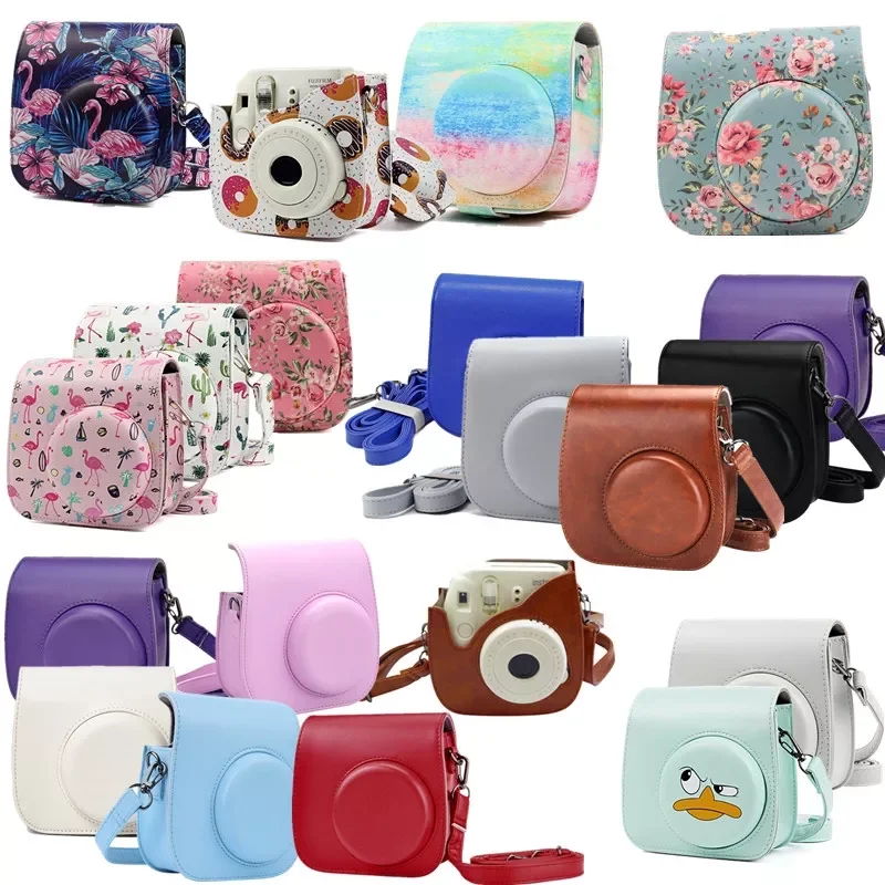 Mini Camera Leather For fujifilm instax mini 9 camera bag PU for Instax Mini 8 bag Instant Film Cameras case Mini 8+ Cameras
Mini Camera Leather For fujifilm instax mini 9 camera bag PU for Instax Mini 8 bag Instant Film Cameras case Mini 8+ Cameras