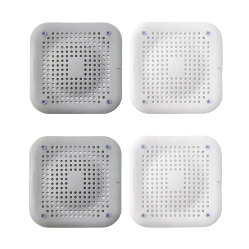New 4 Pcs Hair Catcher,With 16 Removable Suction Cups,Shower Drain Cover Filter,For Bathroom,Kitchen Shower Drain Trap,Etc
New 4 Pcs Hair Catcher,With 16 Removable Suction Cups,Shower Drain Cover Filter,For Bathroom,Kitchen Shower Drain Trap,Etc