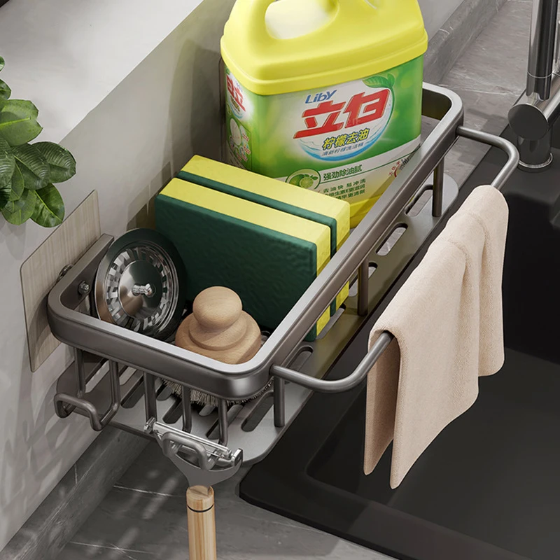 Dishcloth Rack Kitchen Storage Rack Storage Rack Wall Mounted Space Aluminum Domestic Pool Sponge Drain Basket
Dishcloth Rack Kitchen Storage Rack Storage Rack Wall Mounted Space Aluminum Domestic Pool Sponge Drain Basket