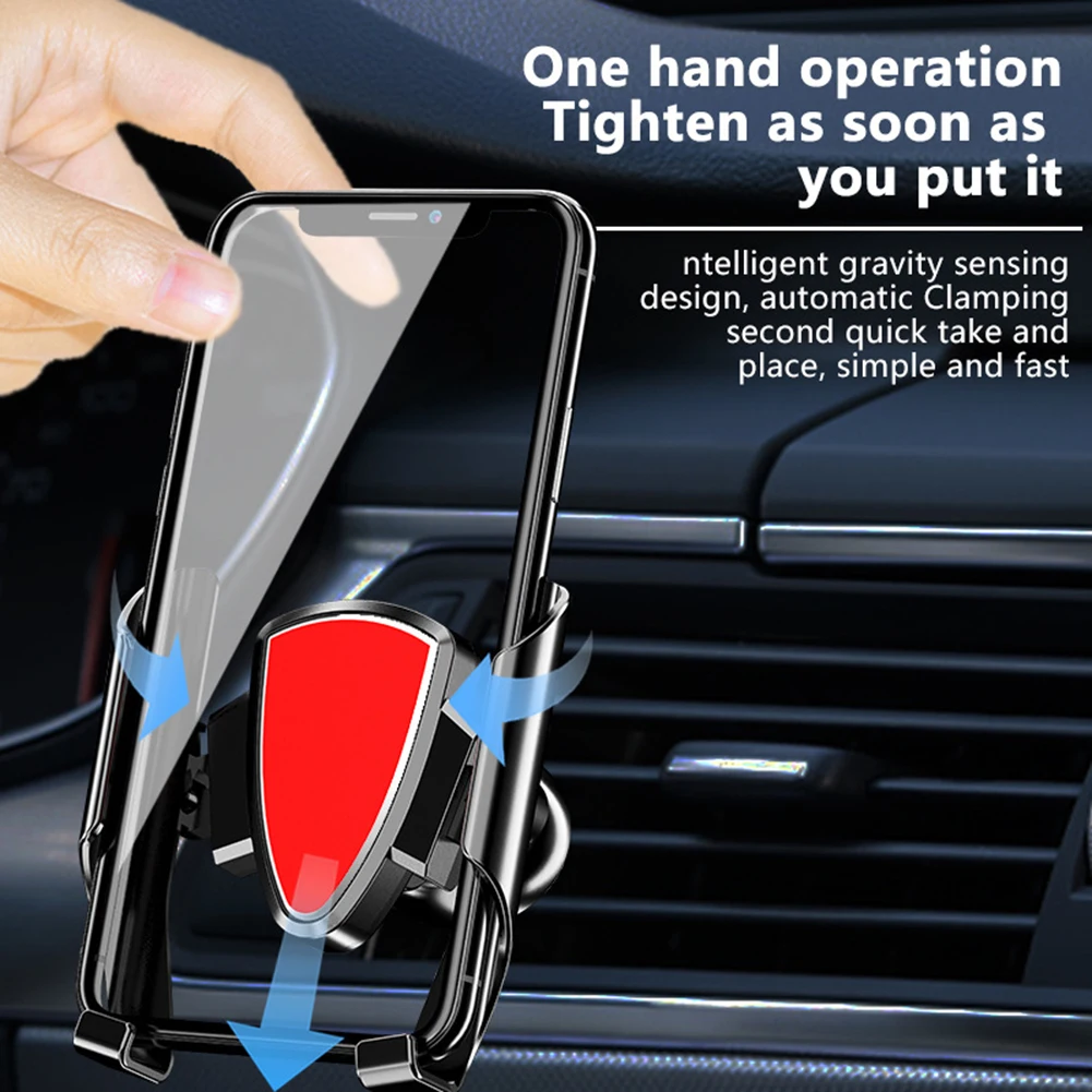 Durable Practical Car Phone Holder Rotation Universa Vehicle Accessories Air Outlet Multi-angle Multi-function
Durable Practical Car Phone Holder Rotation Universa Vehicle Accessories Air Outlet Multi-angle Multi-function