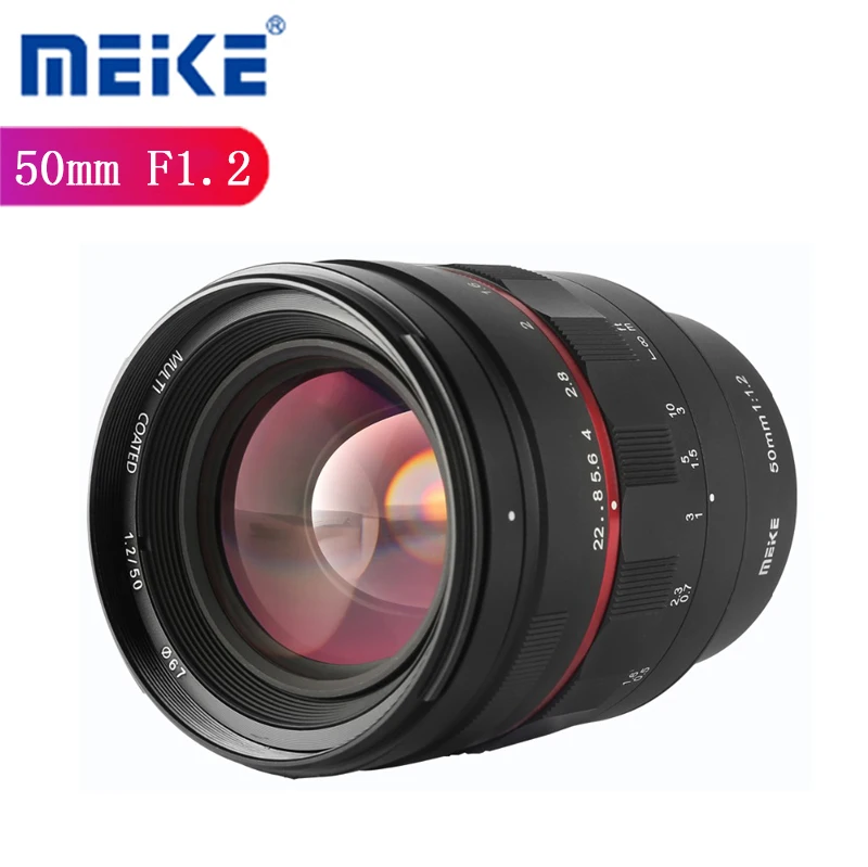 Meike 50 мм F1.2 Полнокадровый объектив с ручной фокусировкой Большая диафрагма для Sony E Mount/ Nikon Z mount/ Canon EF/ RF Mount Cameras A6300
Meike 50 мм F1.2 Полнокадровый объектив с ручной фокусировкой Большая диафрагма для Sony E Mount/ Nikon Z mount/ Canon EF/ RF Mount Cameras A6300