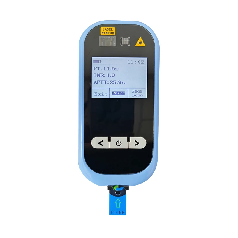 Automated Portable Coagulation Analyzer Fingertip Blood PT/ INR Test Coagulation Analyzer Price
Automated Portable Coagulation Analyzer Fingertip Blood PT/ INR Test Coagulation Analyzer Price