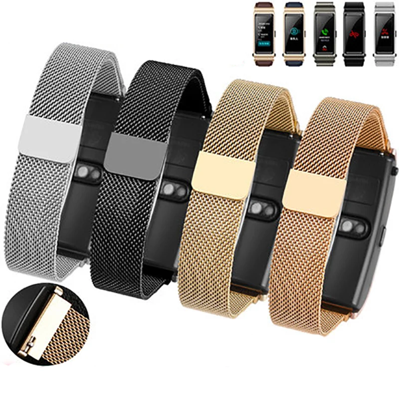 Huawei B2 B3 B5 B6 Watchband Magnetic Buckle Quick Release Strap Replacement Smart Sport Fashion Wristbands Watches Accessories
Huawei B2 B3 B5 B6 Watchband Magnetic Buckle Quick Release Strap Replacement Smart Sport Fashion Wristbands Watches Accessories