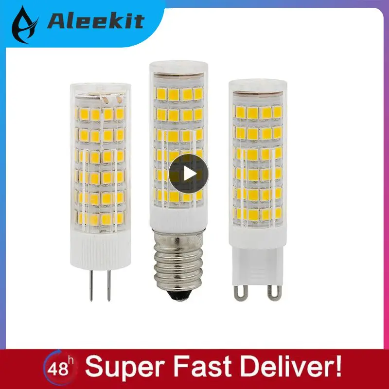 

5/8/10PCS 220v Super Bright Bulb Energy Saving Low Power G9 Led Bulb Replace Halogen Lamp No Flicker Indoor Lighting 9w 10w
