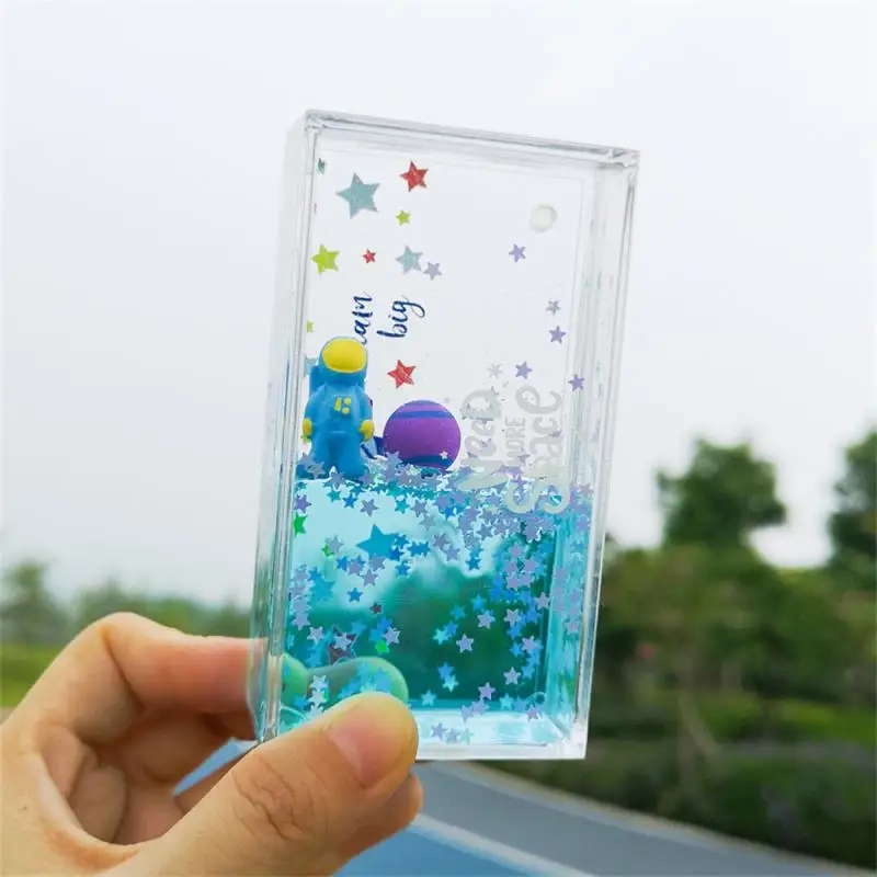 Desktop Ornament Moving Sand Art Picture Liquid Quicksand Floating Astronaut In Acrylic Box Home Office Decoration Creative Gift
Desktop Ornament Moving Sand Art Picture Liquid Quicksand Floating Astronaut In Acrylic Box Home Office Decoration Creative Gift