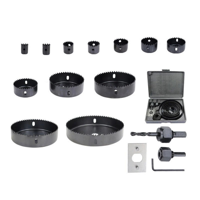 16PCS Whole Saw Kit Hole Saw Set 3/4Inch To 5Inch Hole Saw For Wood Plastic PVC And Drywall
16PCS Whole Saw Kit Hole Saw Set 3/4Inch To 5Inch Hole Saw For Wood Plastic PVC And Drywall