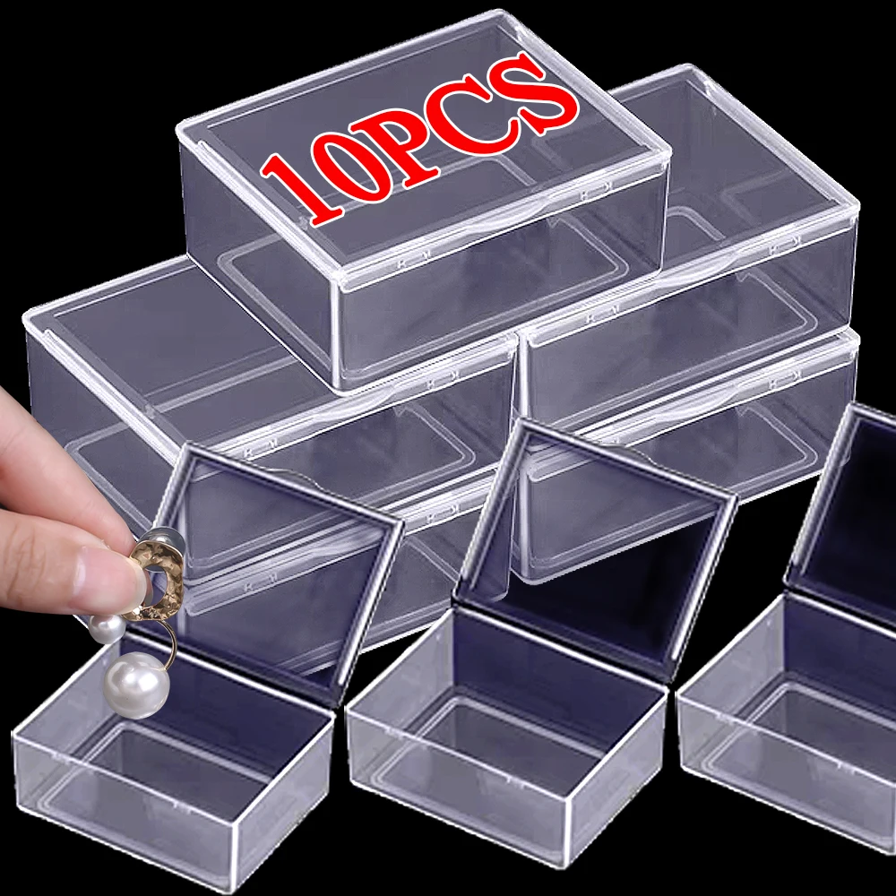 Mini Rectangle Storage Box Translucent Packing Dustproof Durable Strong Home Organizer Jewelry Ornaments Accept Case Container
Mini Rectangle Storage Box Translucent Packing Dustproof Durable Strong Home Organizer Jewelry Ornaments Accept Case Container