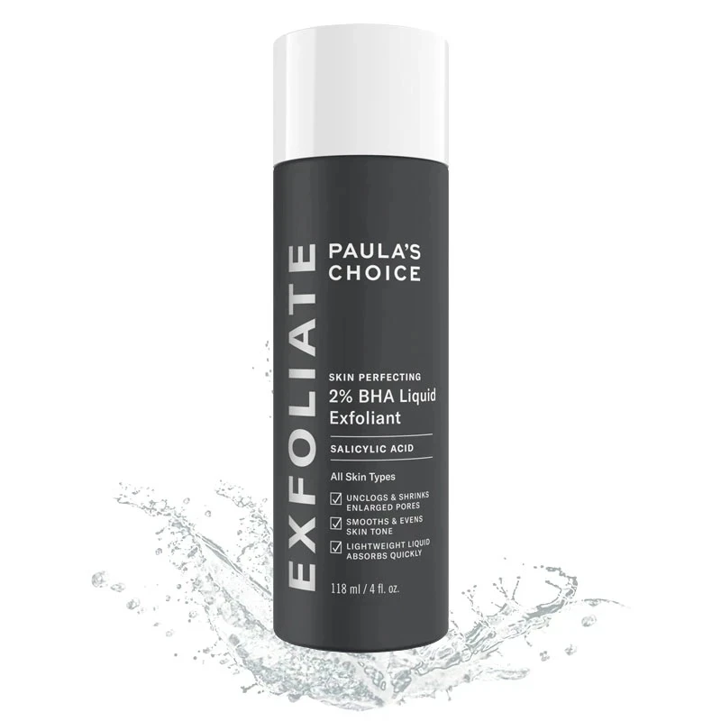 Paulas Choice SKIN PERFECTING 2% BHA Liquid Salicylic Acid Exfoliant Facial Exfoliant for Blackheads Enlarged Pores Wrinkles
Paulas Choice SKIN PERFECTING 2% BHA Liquid Salicylic Acid Exfoliant Facial Exfoliant for Blackheads Enlarged Pores Wrinkles