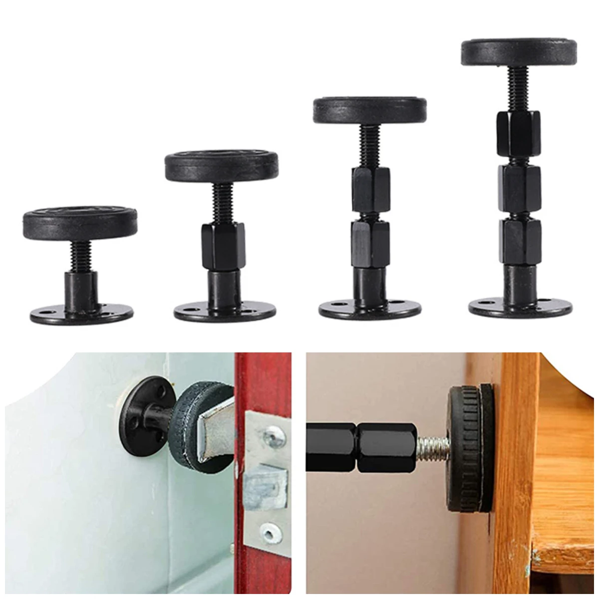 28-110mm Adjustable Threaded Door Stopper Bed Frame Anti-Shake Tool Beds Cabinets Sofas Protect Tool Wall Household Door Stopper
28-110mm Adjustable Threaded Door Stopper Bed Frame Anti-Shake Tool Beds Cabinets Sofas Protect Tool Wall Household Door Stopper
