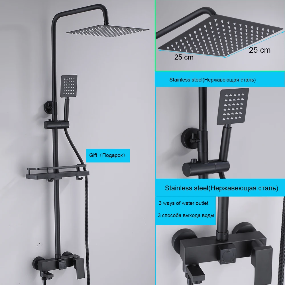 Смеситель для душа JIEFADZ матовый черный 4-х функциональный
Смеситель для душа JIEFADZ матовый черный 4-х функциональный