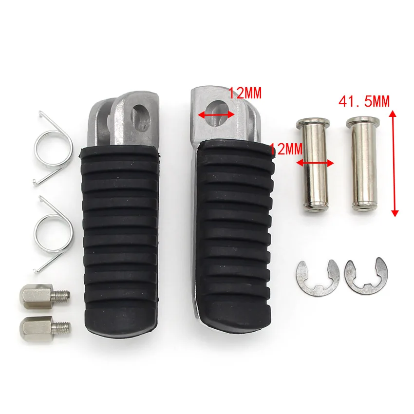 Motorcycle Front Footrest Foot Pedals For Kawasaki ER650 ER-6N ZR1000 Z1000 Z1000SX ZX1000 ZR900 Z900 Z900RS Z750 ZR400 Zephyr
Motorcycle Front Footrest Foot Pedals For Kawasaki ER650 ER-6N ZR1000 Z1000 Z1000SX ZX1000 ZR900 Z900 Z900RS Z750 ZR400 Zephyr