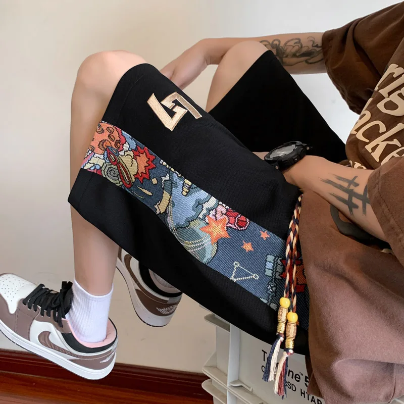 KUANGNAN Patchwork Half Pants Summer Men's Shorts for Man Korean Style Clothes Street Wear Luxury Clothing Streetwear 5XL 2023
KUANGNAN Patchwork Half Pants Summer Men's Shorts for Man Korean Style Clothes Street Wear Luxury Clothing Streetwear 5XL 2023