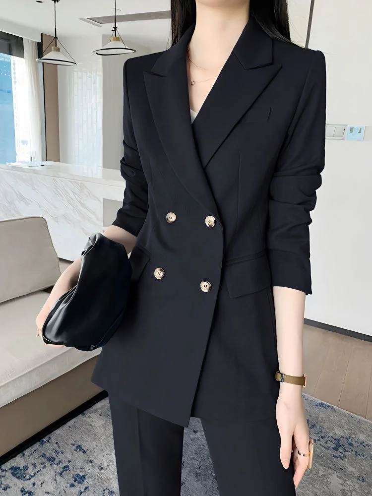 Women Blazer New Korean Fashion Professional Temperament All-match Elegant Simple Harajuku Single Breasted Lapel Blazer
Women Blazer New Korean Fashion Professional Temperament All-match Elegant Simple Harajuku Single Breasted Lapel Blazer