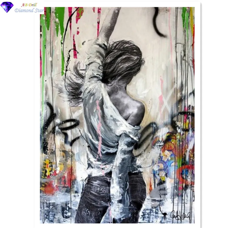 5D AB drill Diamond Painting Diamond Embroidery graffiti beauty Mosaica Picture Cross Stitch Kits Home Decoration Art
5D AB drill Diamond Painting Diamond Embroidery graffiti beauty Mosaica Picture Cross Stitch Kits Home Decoration Art