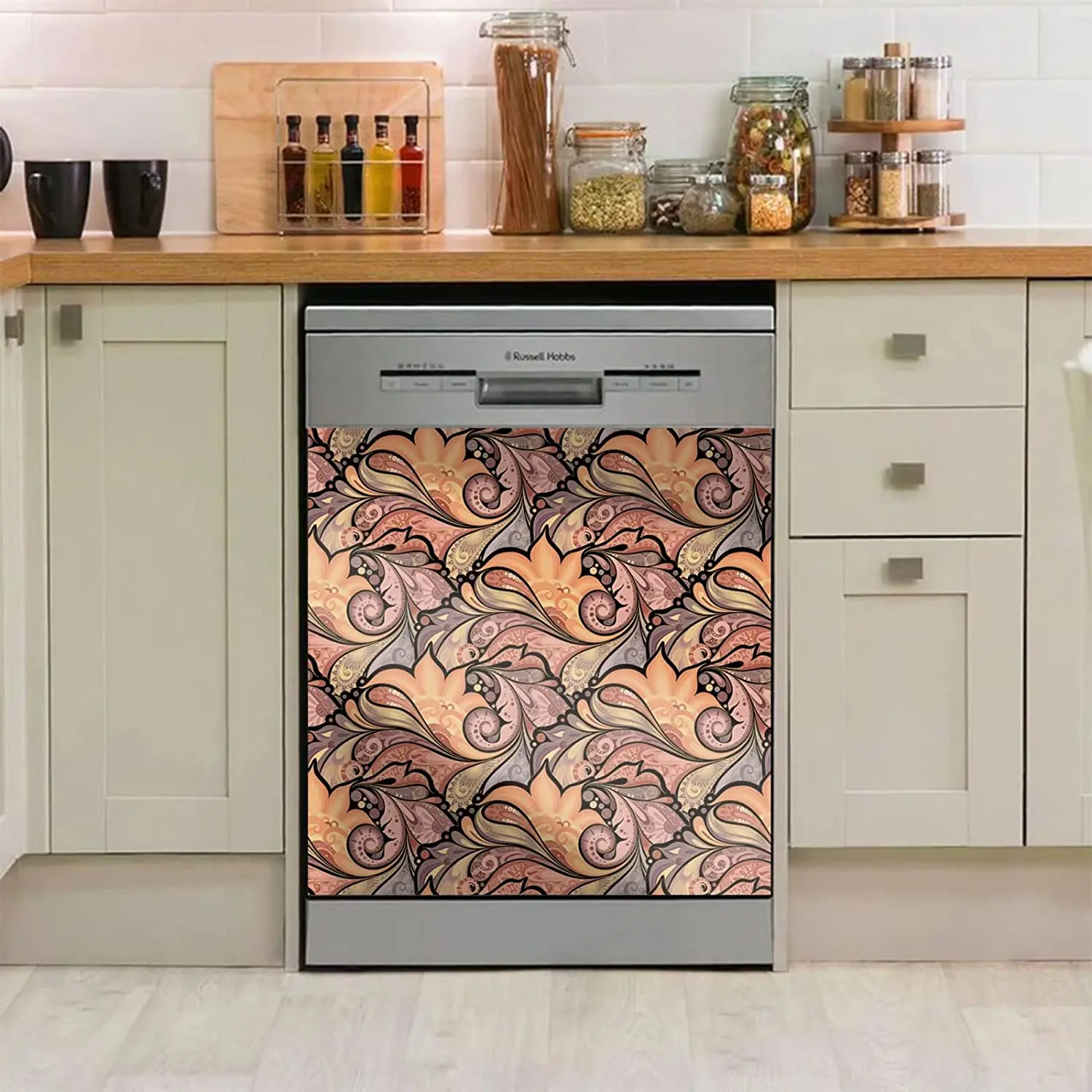 Ethnic Style Kitchen Decorative for Dishwasher Door,Refrigerator,Washing Machine,Dryer Dishwasher Magnet Cover,Mandala Magnetic
Ethnic Style Kitchen Decorative for Dishwasher Door,Refrigerator,Washing Machine,Dryer Dishwasher Magnet Cover,Mandala Magnetic