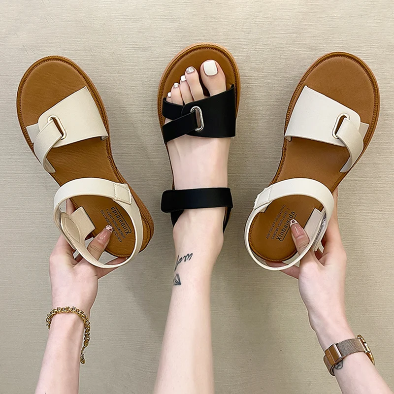 Soft Med All-Match Cross-Shoes 2022 Summer Roman Sandals Strappy Heels Suit Female Beige Clogs Wedge Medium Gladiator Lace Up Ne
Soft Med All-Match Cross-Shoes 2022 Summer Roman Sandals Strappy Heels Suit Female Beige Clogs Wedge Medium Gladiator Lace Up Ne