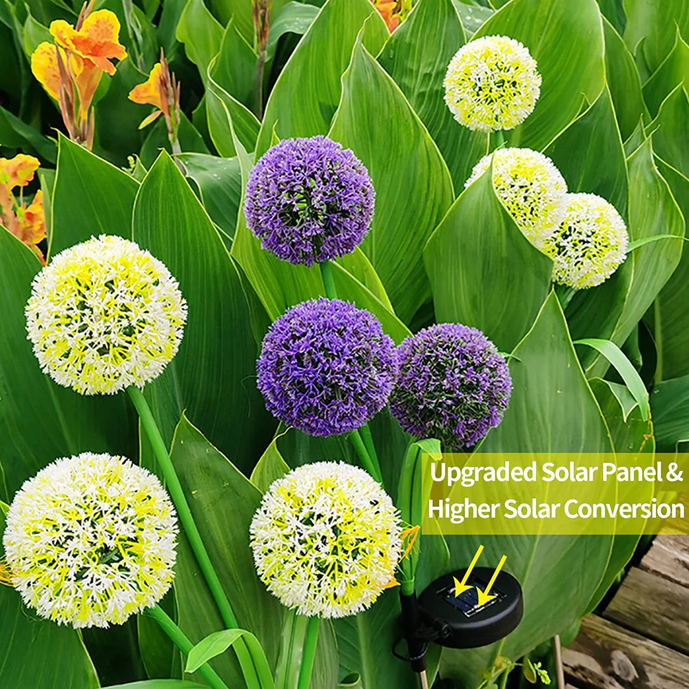 2 Packs Dandelion Solar Led Light Outdoor Christmas Decoration Waterproof Flowers Lawn Lamps for Garden and Vegetable Patch
2 Packs Dandelion Solar Led Light Outdoor Christmas Decoration Waterproof Flowers Lawn Lamps for Garden and Vegetable Patch