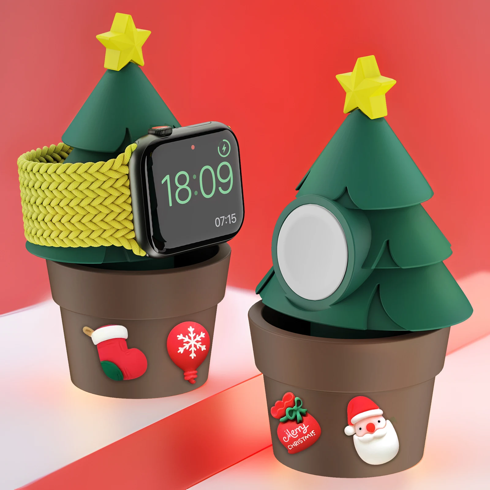 Silicone Charger Stand For Apple Watch series 9 8 7 6 5 4 3 2 SE Charging Dock Holder for iWatch Apple Watch Ultra 2/1 Bracket
Silicone Charger Stand For Apple Watch series 9 8 7 6 5 4 3 2 SE Charging Dock Holder for iWatch Apple Watch Ultra 2/1 Bracket