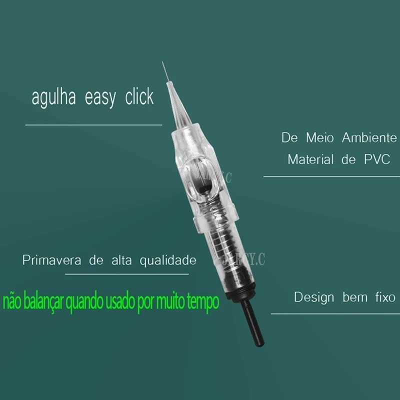 25pcs Easy Click Needle 0.25/0.3/0.35/0.4MM 1RL 3RL 5RL Cartridge Needle for Eyebrow Tattoo Dermograph Micropigmentation Machine
25pcs Easy Click Needle 0.25/0.3/0.35/0.4MM 1RL 3RL 5RL Cartridge Needle for Eyebrow Tattoo Dermograph Micropigmentation Machine