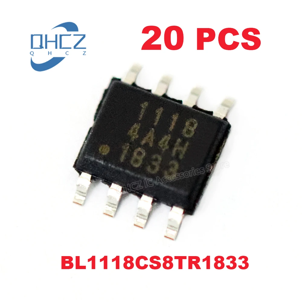20piece 100% New BL1118CS8TR1833 BL1118 1118 sop-8 Chipset Good quality New and Original IC chip In Stock
20piece 100% New BL1118CS8TR1833 BL1118 1118 sop-8 Chipset Good quality New and Original IC chip In Stock