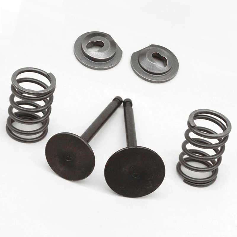 Spring Retainer Kit Valve Springs + Inlet Valve + Exhaust Valve For Honda GX160 GX200 168F 170F 5.5-6.5HP Gasoline Engine
Spring Retainer Kit Valve Springs + Inlet Valve + Exhaust Valve For Honda GX160 GX200 168F 170F 5.5-6.5HP Gasoline Engine
