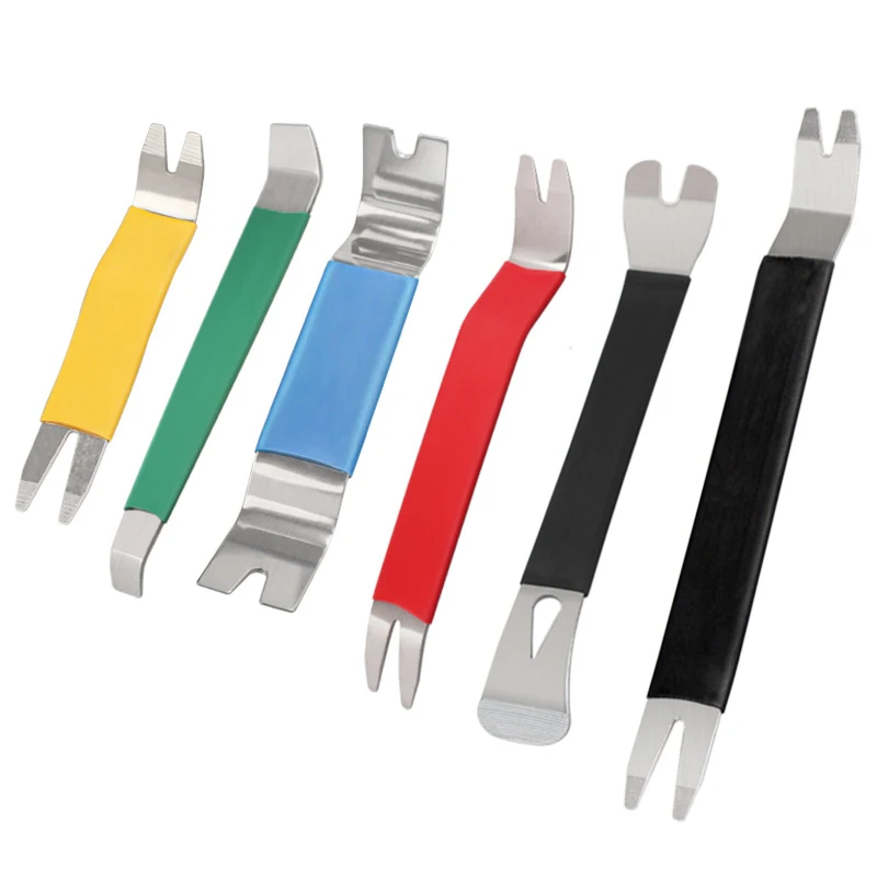 Car Trim Removal Tool Nail Puller Crowbar Prybar Stainless Steel Level Pry Tools Door Panel Audio Terminal Fastener Driver
Car Trim Removal Tool Nail Puller Crowbar Prybar Stainless Steel Level Pry Tools Door Panel Audio Terminal Fastener Driver