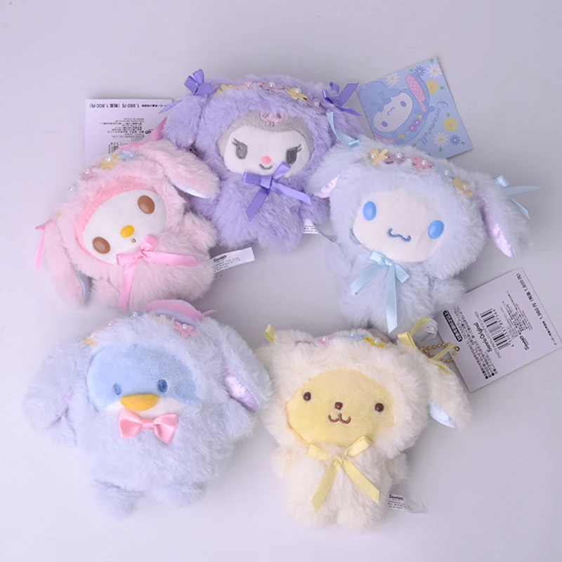 10Cm Cartoon Kawaii My Melody Kuromi Cinnamoroll Kitty Cat Purin Dog Plushie Doll Toy Anime Stuffed Animals Cute Plushie Pendant
10Cm Cartoon Kawaii My Melody Kuromi Cinnamoroll Kitty Cat Purin Dog Plushie Doll Toy Anime Stuffed Animals Cute Plushie Pendant