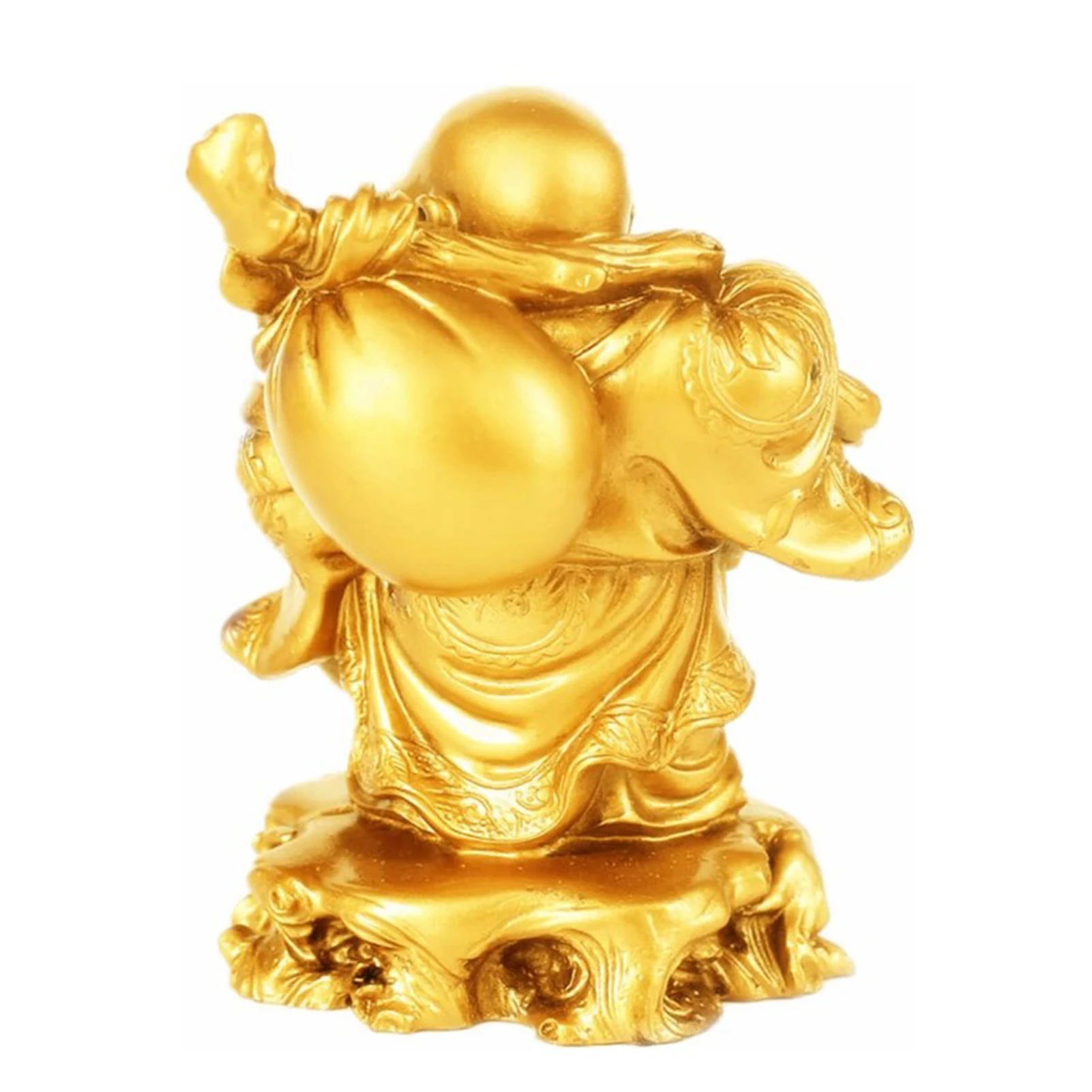 Golden Chinese Laughing Buddha Statue Ornaments Feng Shui Money Maitreya Buddha Sculpture Figurines For Home Garden Decoration
Golden Chinese Laughing Buddha Statue Ornaments Feng Shui Money Maitreya Buddha Sculpture Figurines For Home Garden Decoration