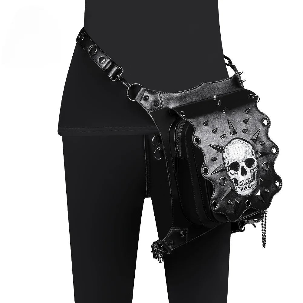 Unisex Medieval Steampunk Retro Rock Waist Belt Bag Ladies Shoulder Messenger Bag Female Waist Chain Bag Cosplay Accessories
Unisex Medieval Steampunk Retro Rock Waist Belt Bag Ladies Shoulder Messenger Bag Female Waist Chain Bag Cosplay Accessories