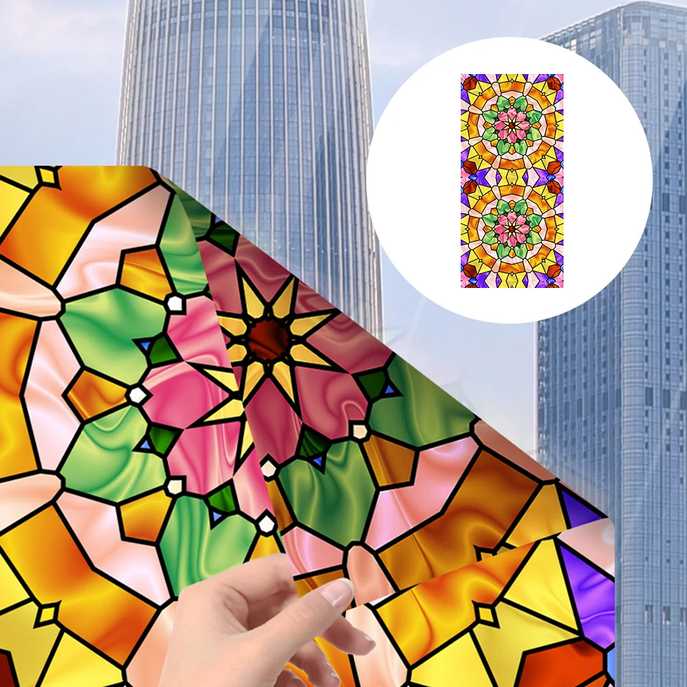 1 Sheet Static Window Privacy Film Unique Pattern Window Sticker Bathroom Window Decor
1 Sheet Static Window Privacy Film Unique Pattern Window Sticker Bathroom Window Decor