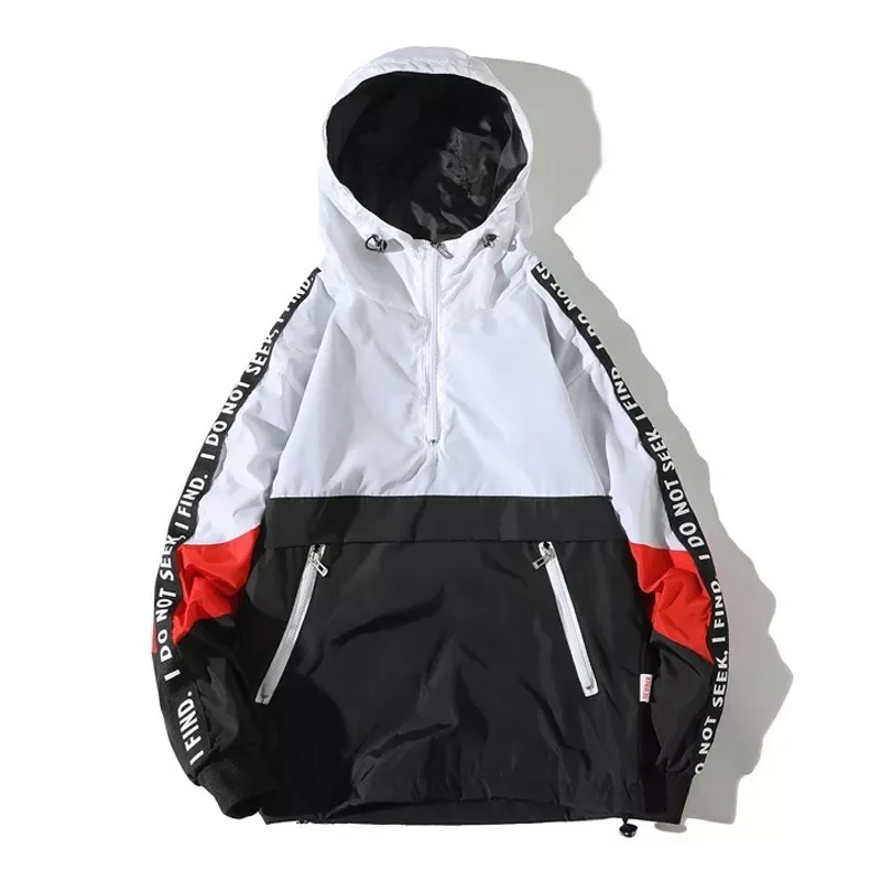2023New Spring Autumn Women's Hooded Jackets Patckwork Causal Windbreaker Women Jackets Coats Zipper Lightweight Jackets Fam
2023New Spring Autumn Women's Hooded Jackets Patckwork Causal Windbreaker Women Jackets Coats Zipper Lightweight Jackets Fam