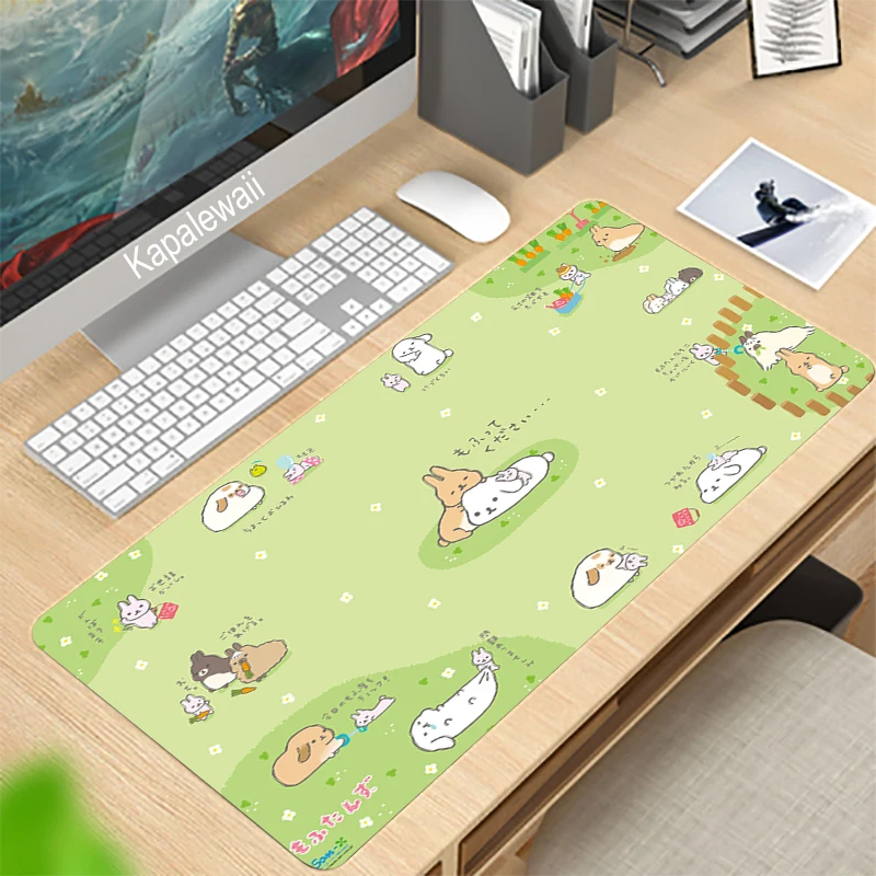 Green Plant Large Gaming Mousepad Cute Mouse Pad Compute Mouse Mat Gamer Stitching Soft Desk Mat For PC Keyboard Mouse Carpet
Green Plant Large Gaming Mousepad Cute Mouse Pad Compute Mouse Mat Gamer Stitching Soft Desk Mat For PC Keyboard Mouse Carpet